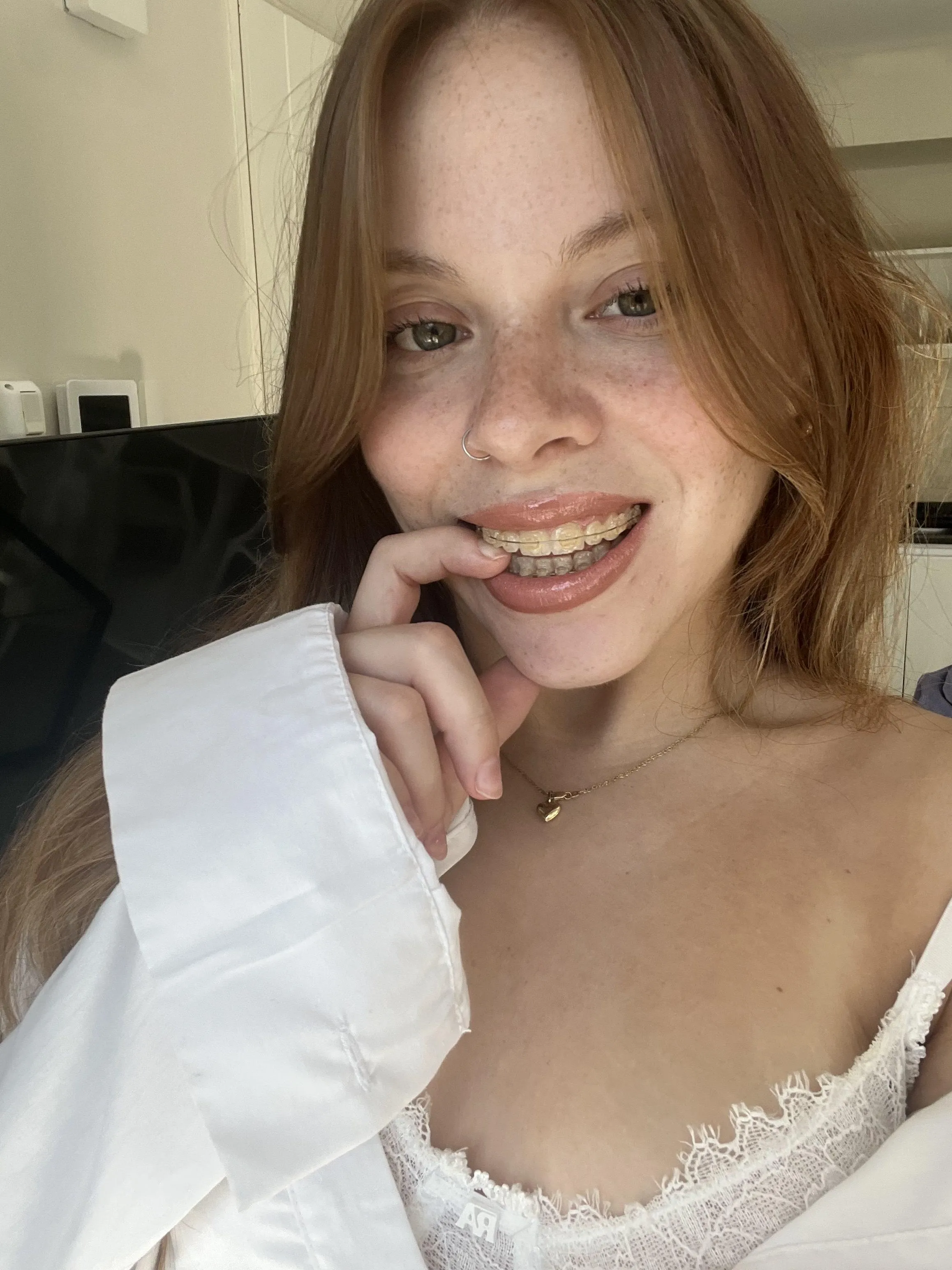 I want you to shoot your biggest load on them, cover them in white