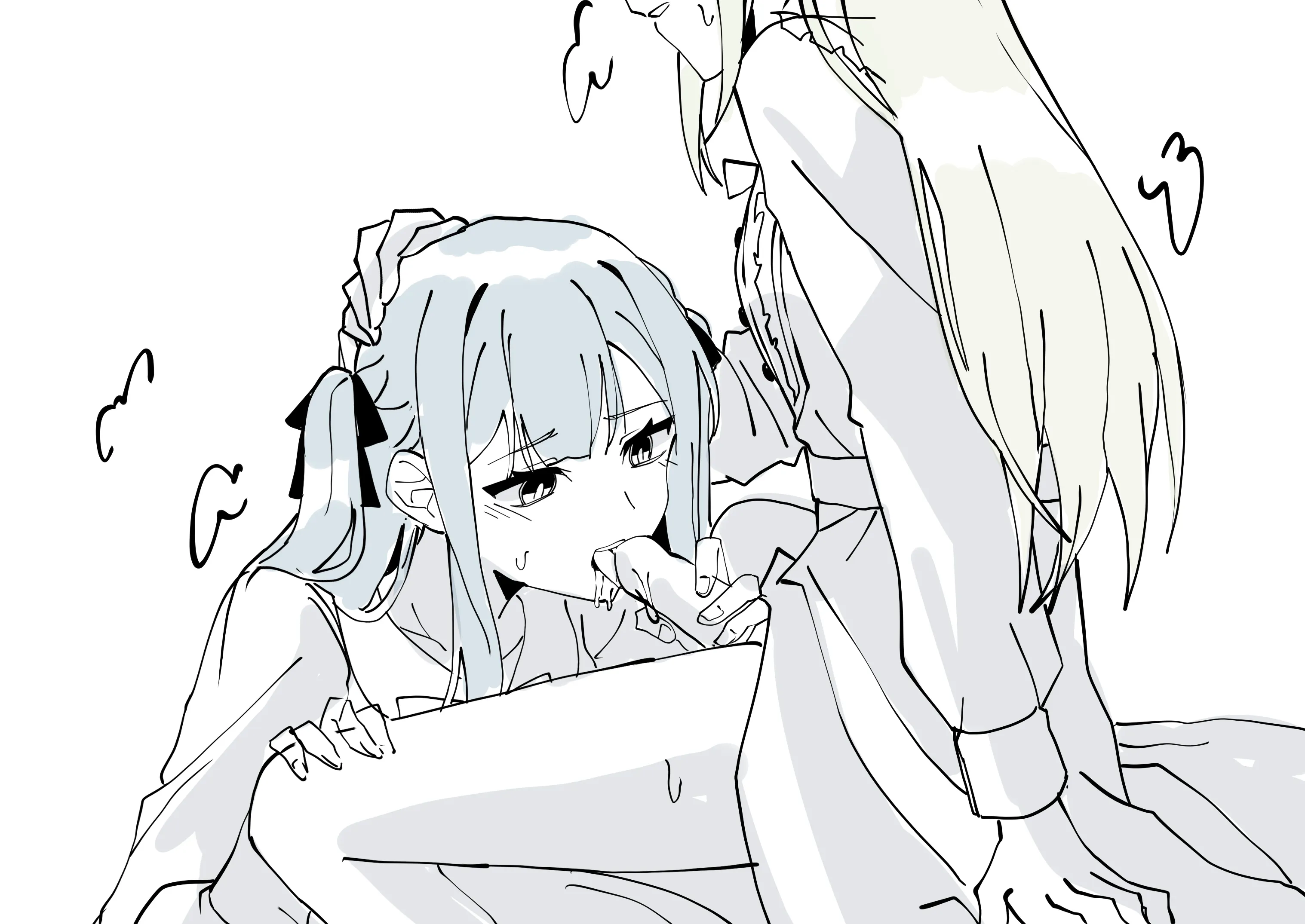 making your girlfriend feel nice~ <3 (artist: bucishiro)