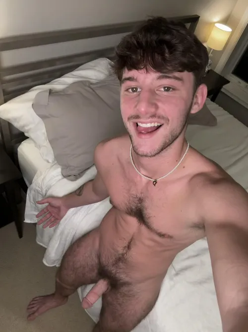 Old enough to grow body hair, young enough to smile in my nudes…anyone willing to adopt me?