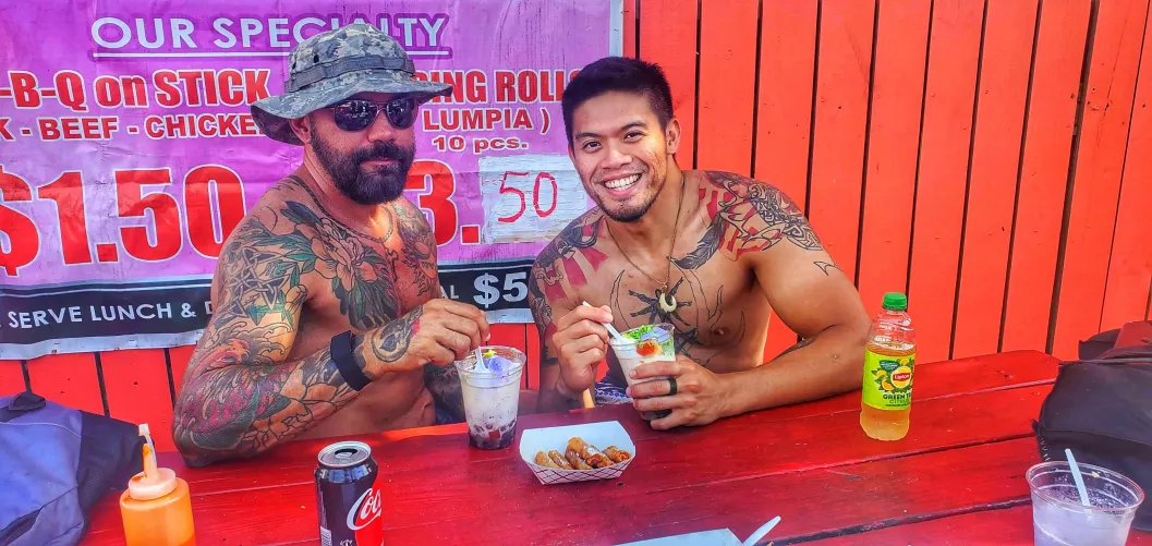 Out and about getting lumpia before hitting the surf.  What’s the best WMAB date?