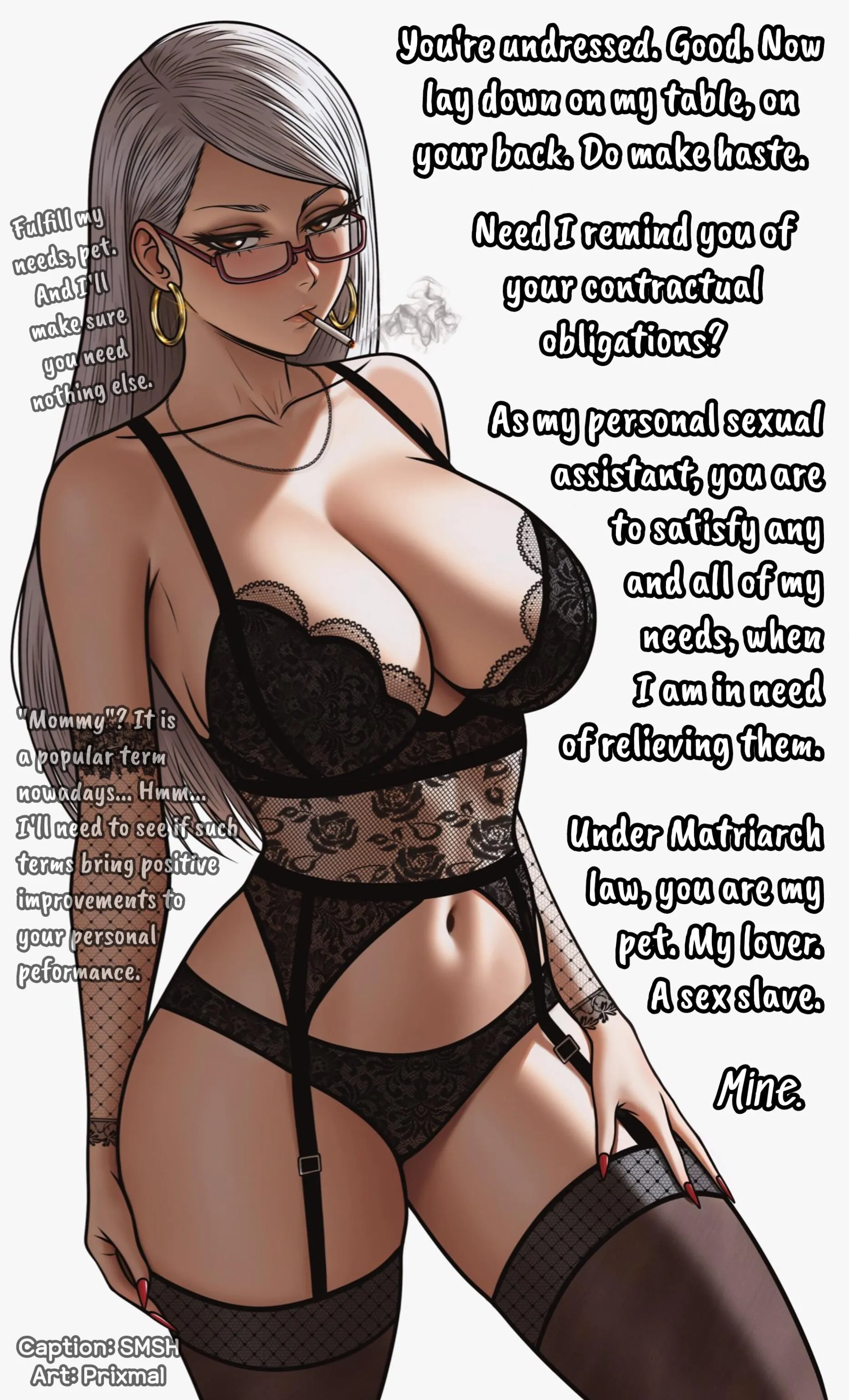 Professional Satisfaction [Gentle Femdom World] [Office Lady] [Stern] [Possessive] [Calculative] [Ownership]