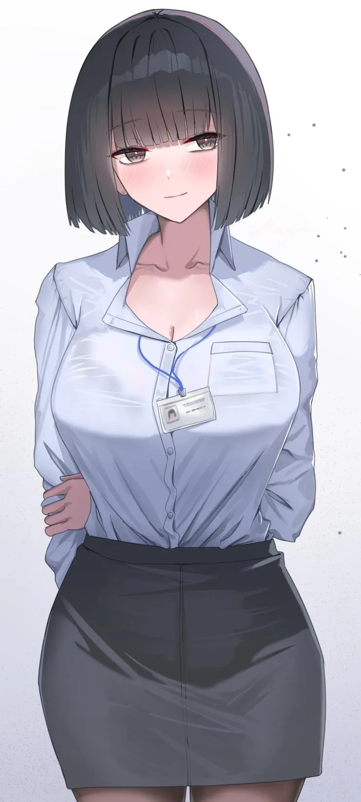 Slightly Visible Bra