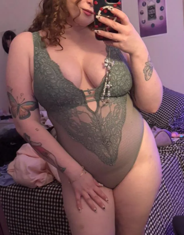 The only thing that could make this lingerie better is someone ripping it off me. Any takers?