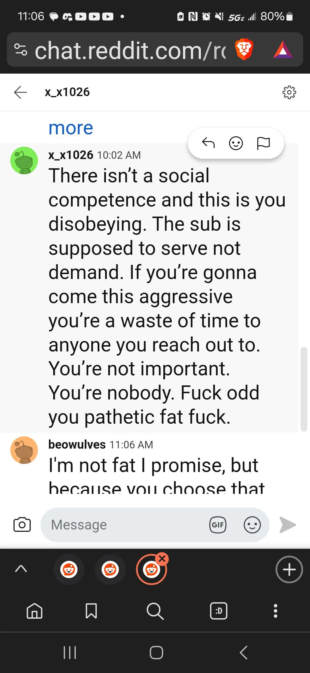 All I said was I don't feel comfortable showing pics or videos to a stranger who i have never spoken to and I'd like to have at least an interaction with her first. So out of my attempts at finding someone on here, one was a good match but taken, one w