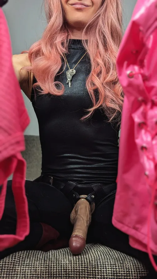 Are you gonna wear my panties and crop top today