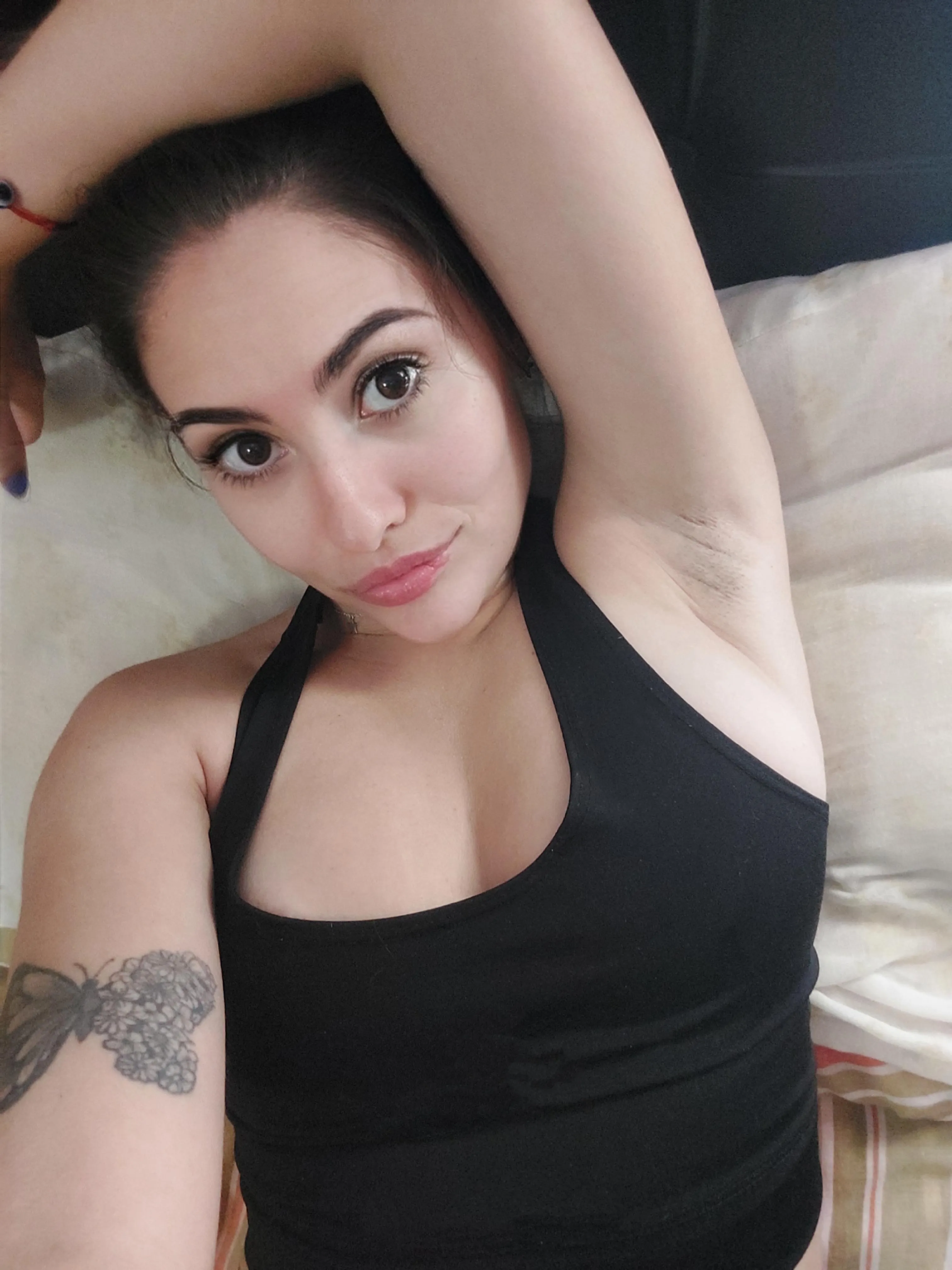 armpits fresh from the gym