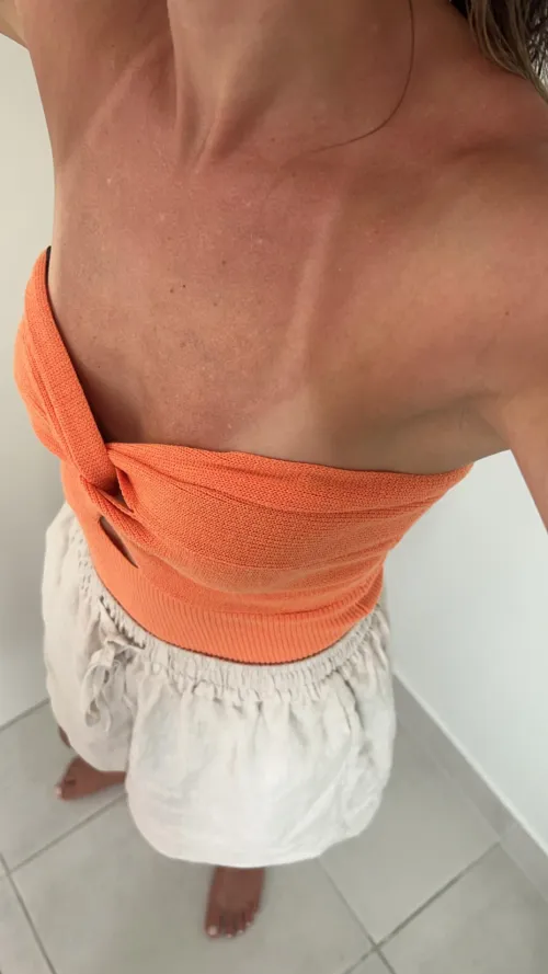 At the club changing room so tanned