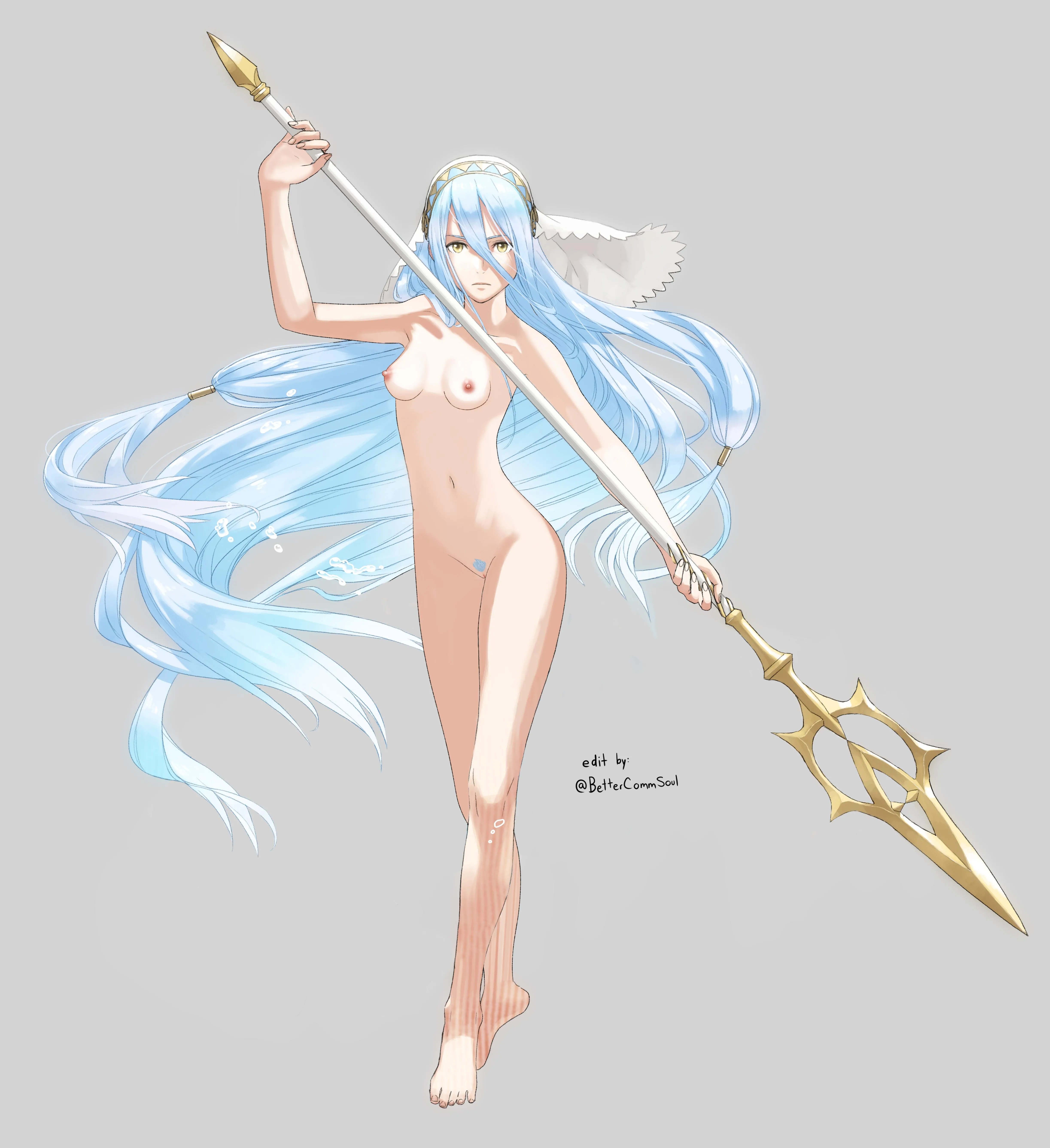 Azura official art edit :3 (@BetterCommSoul)