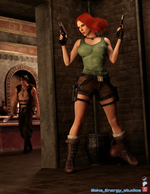 Black Widow tomb raiding