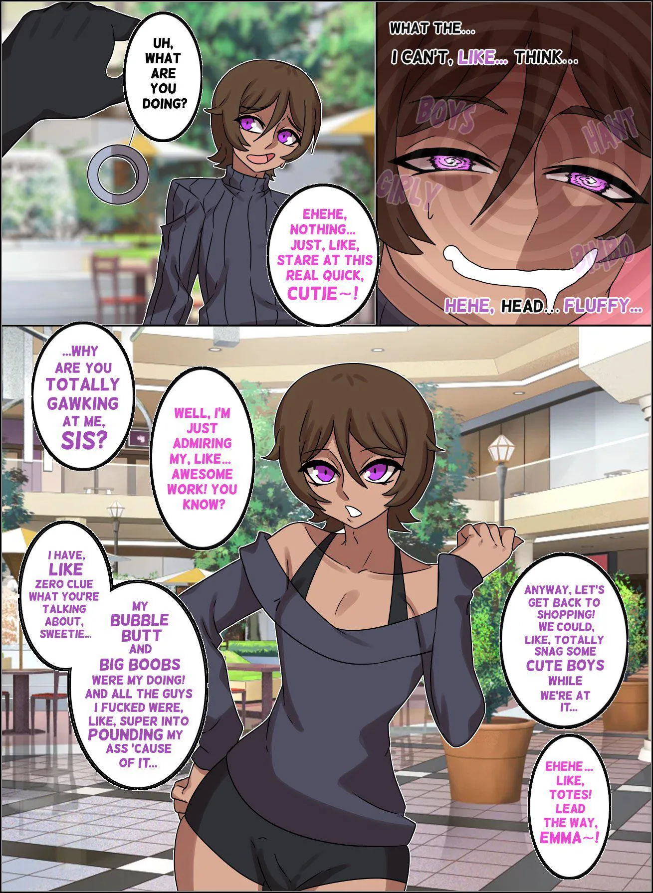 Embracing your fem side (Male to Femboy, Erasethismail)