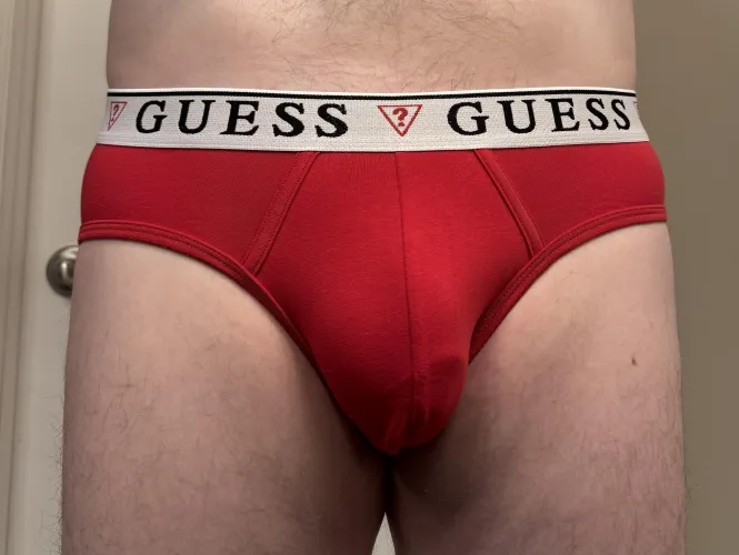 Guess Red Briefs