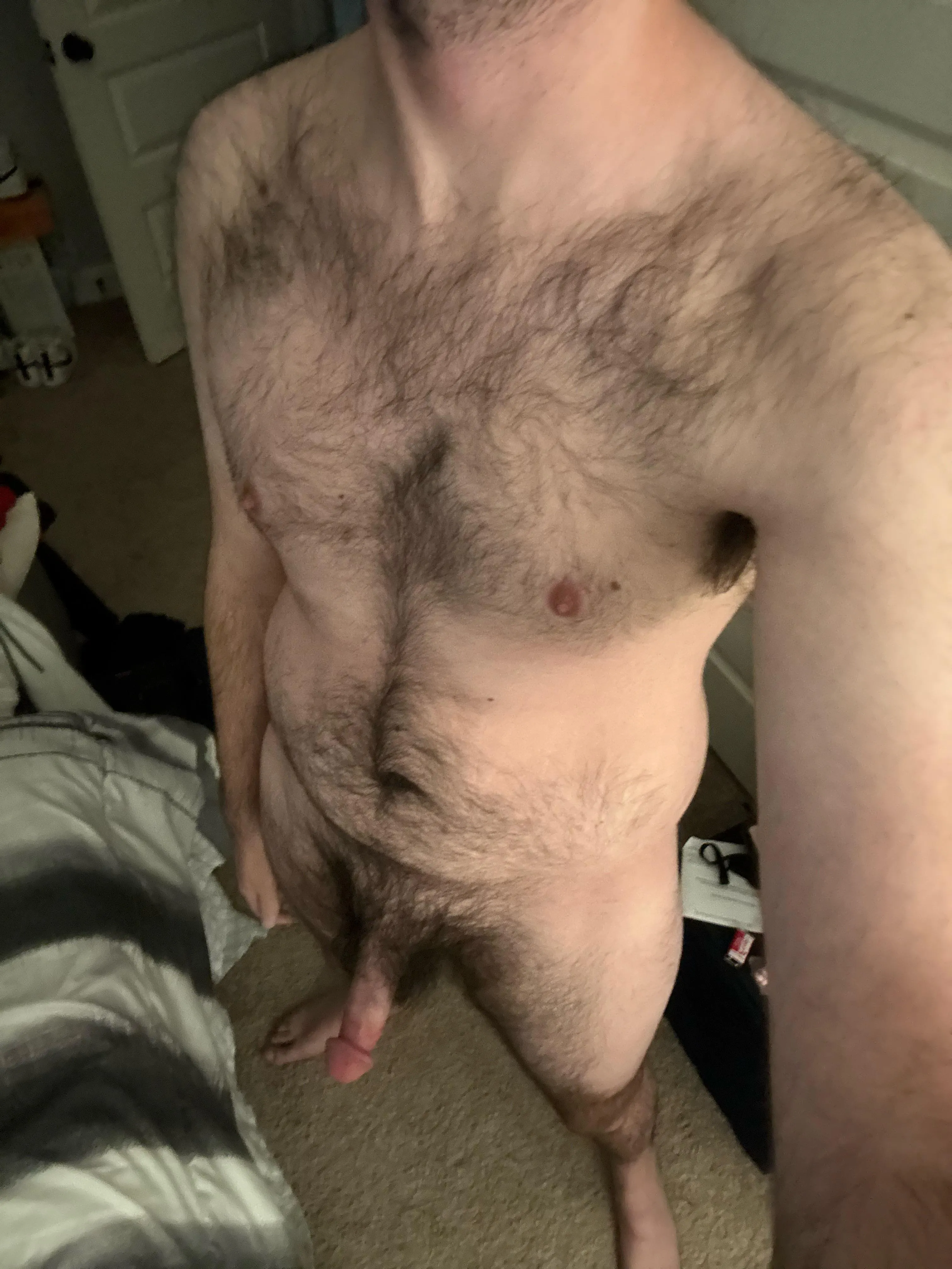 Hope you like my hairy chest