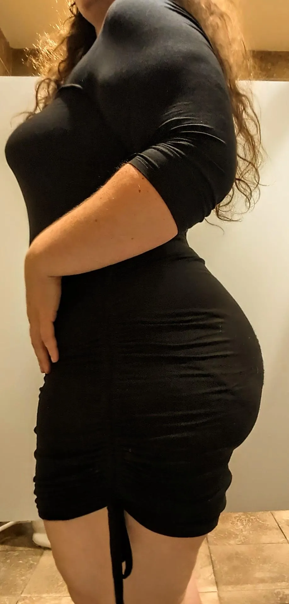 Little Black Dress = Easy Access 🤭