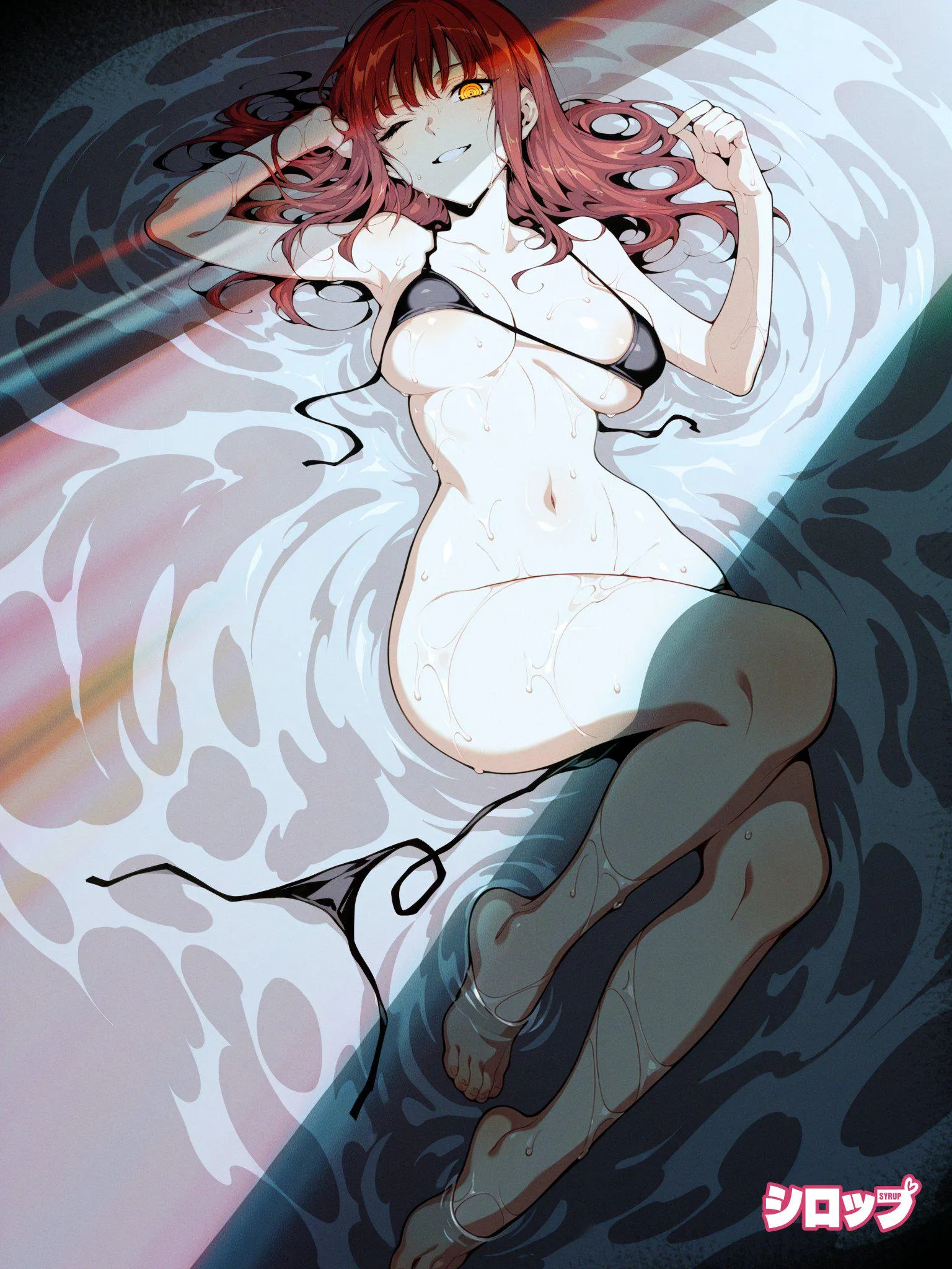 Makima on the beach (Syrup)