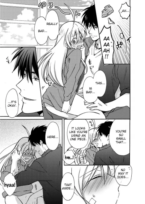 manga and hentai girl losing and take off panties #1