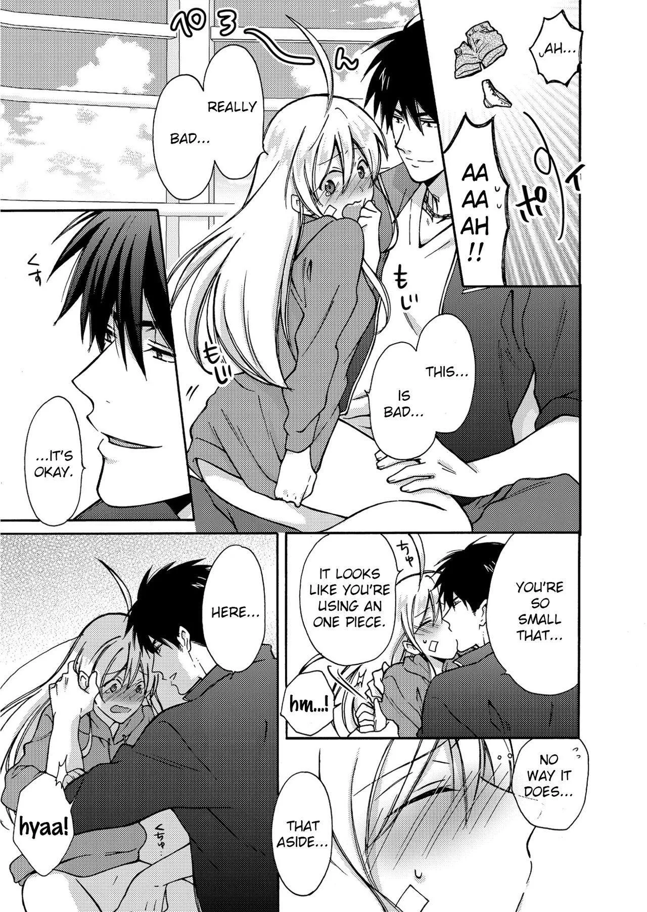 manga and hentai girl losing and take off panties #1