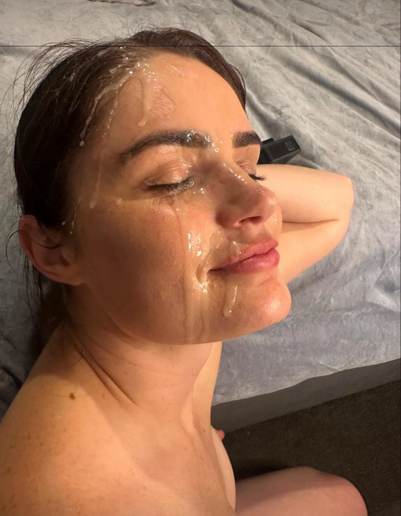 Miss Bailey took a face full