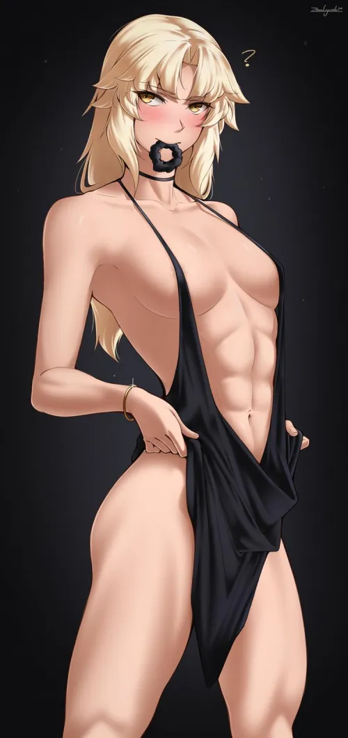 Mordred Alter with her hair down (Zealyush) [Fate/Grand Order]