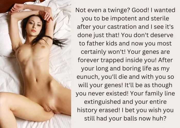 Not Even a Twinge? Good! (No ImageFap)