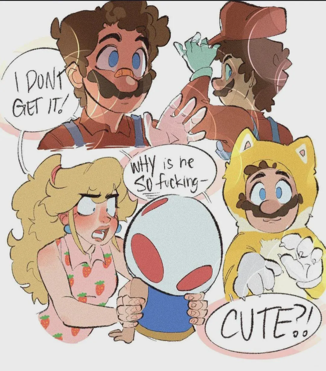 Peach needs answers (sketchy_vero)