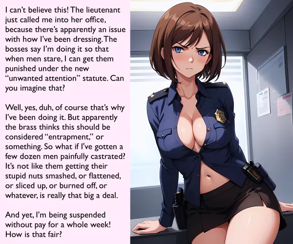 She dresses this way for a reason… [AI Image] (punishment81 on ImageFap)