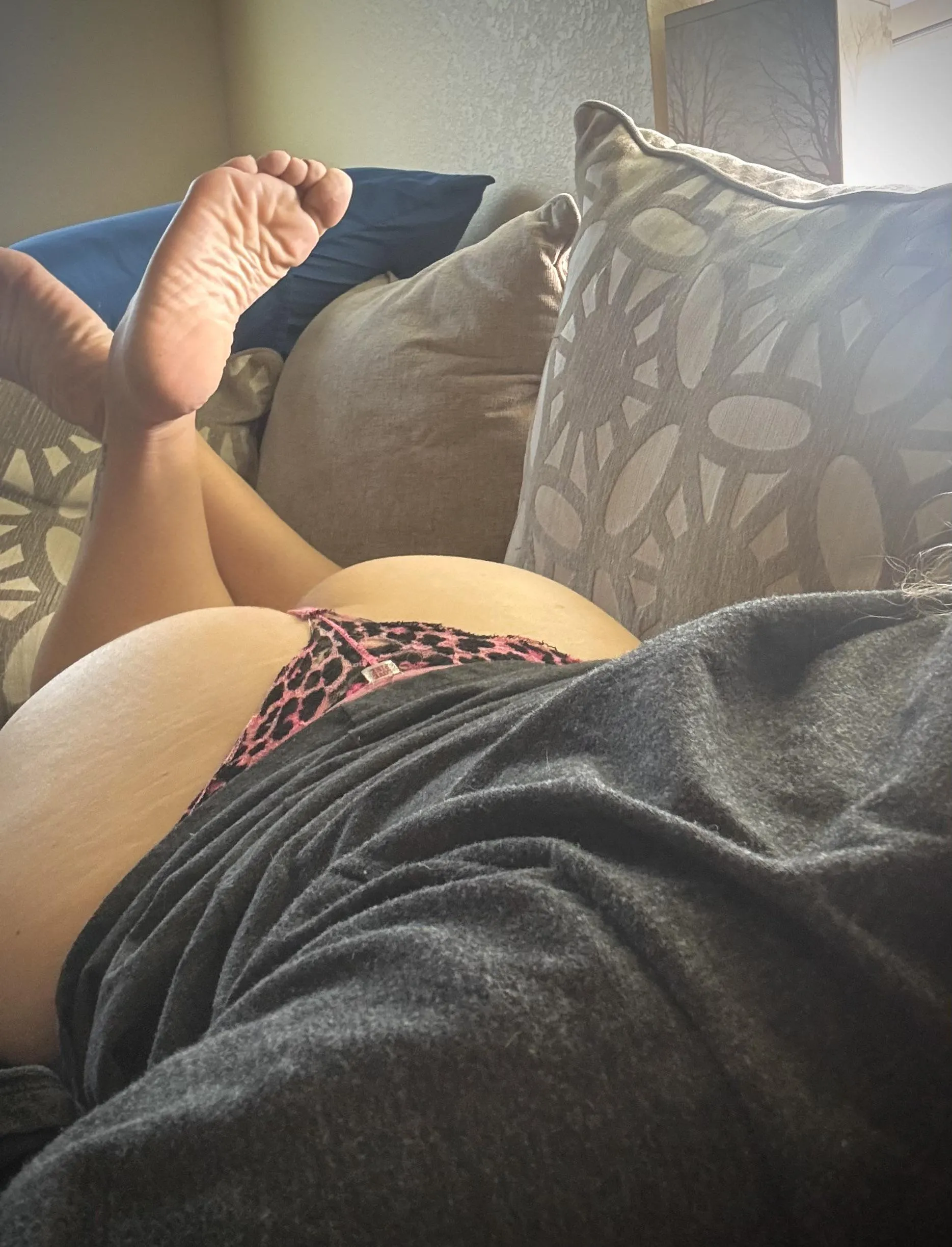 waiting to be taken on the couch OC