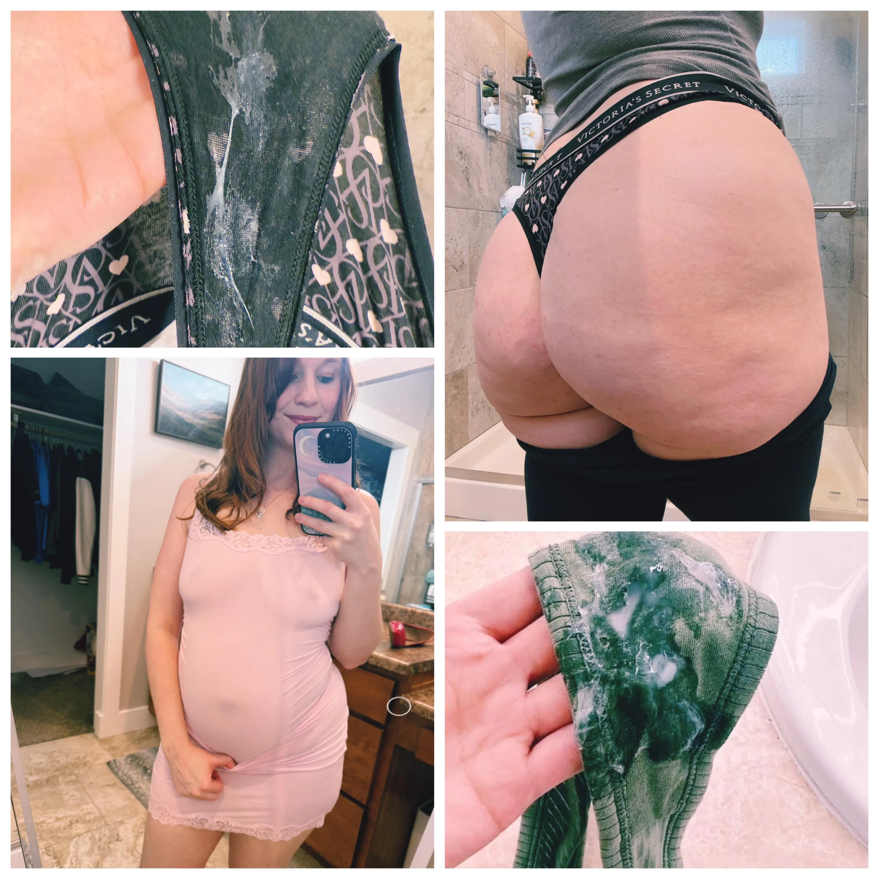 Wet & creamy Pregnancy panties!❤️subscription available! 5⭐️ intoxicating scent! Add ons in comments. Vacuum sealed, proof pics, free shipping +tracking included.[Selling] [US] To buy PM on telegram kinkykat94 or kik xredheadbeautyx