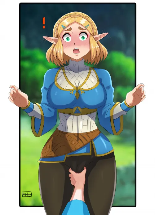 Zelda squeeze Fanart