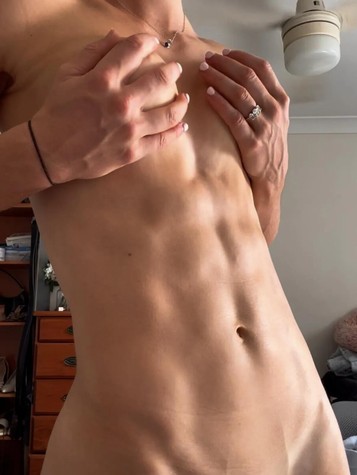 Are ab veins attractive on a girl?