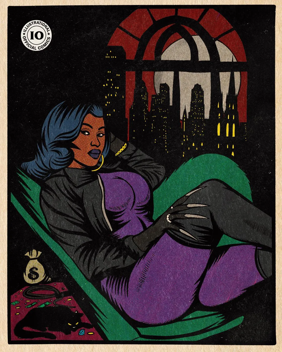 Cardi b as catwoman✨🖤🐈‍⬛