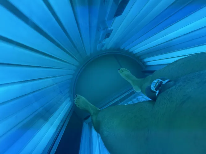 Door unlocked, Wish someone would walk in on me