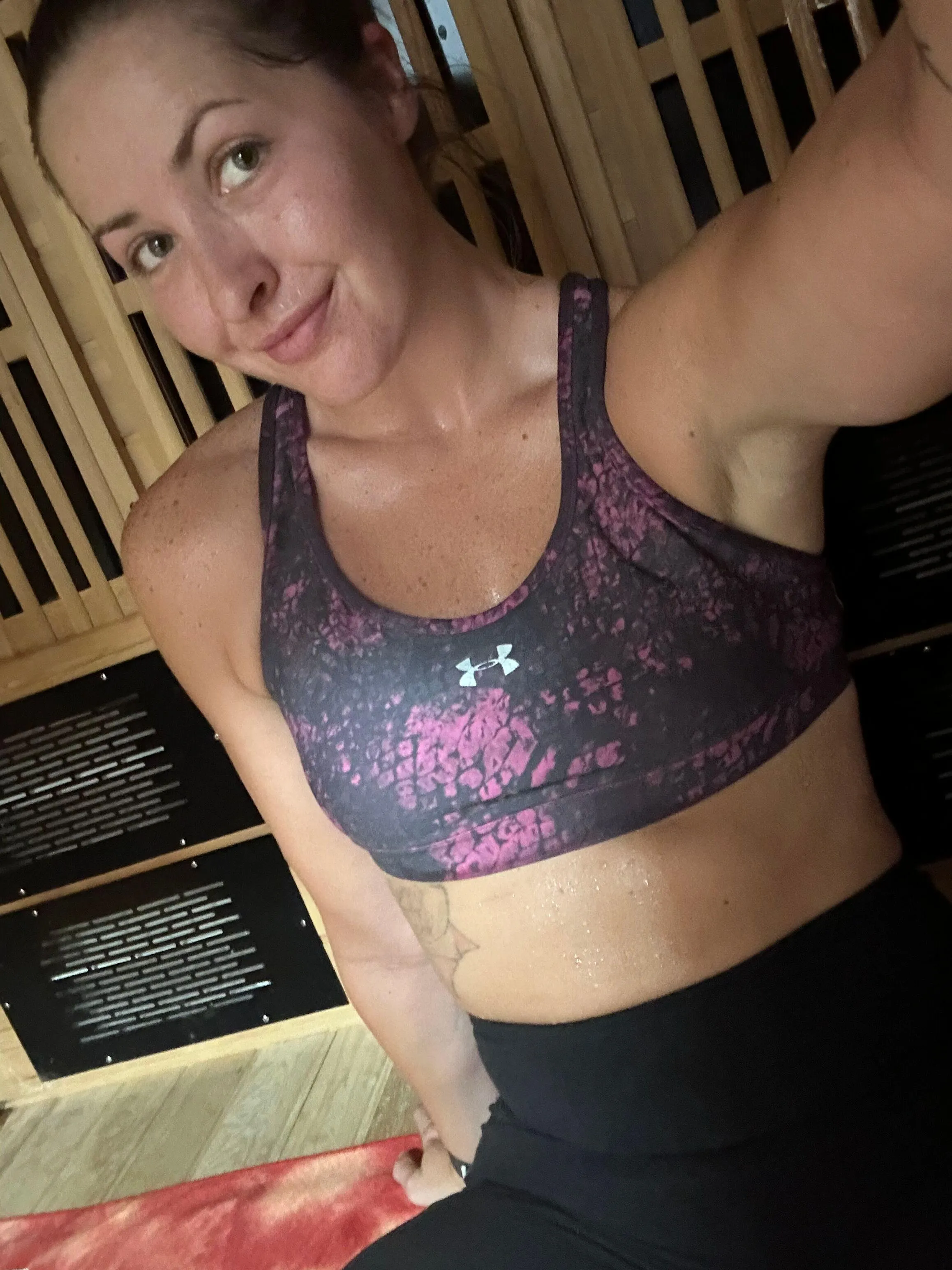 dripping sweat... I hope you're ready for me 😏