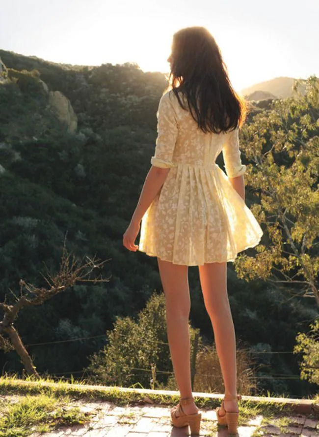 Enjoying a beautiful view