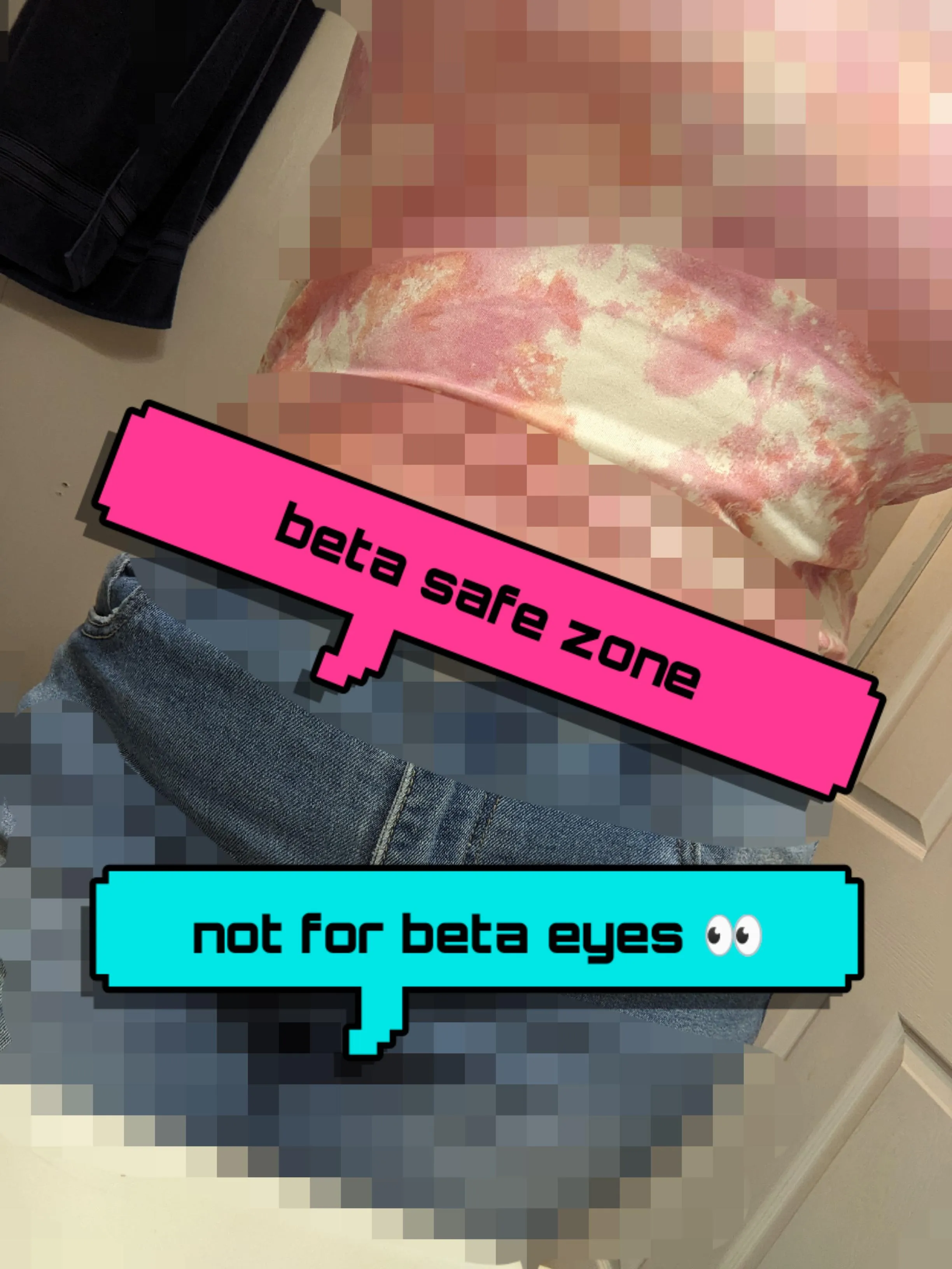 Felt cute, but don't worry you get pixels. 