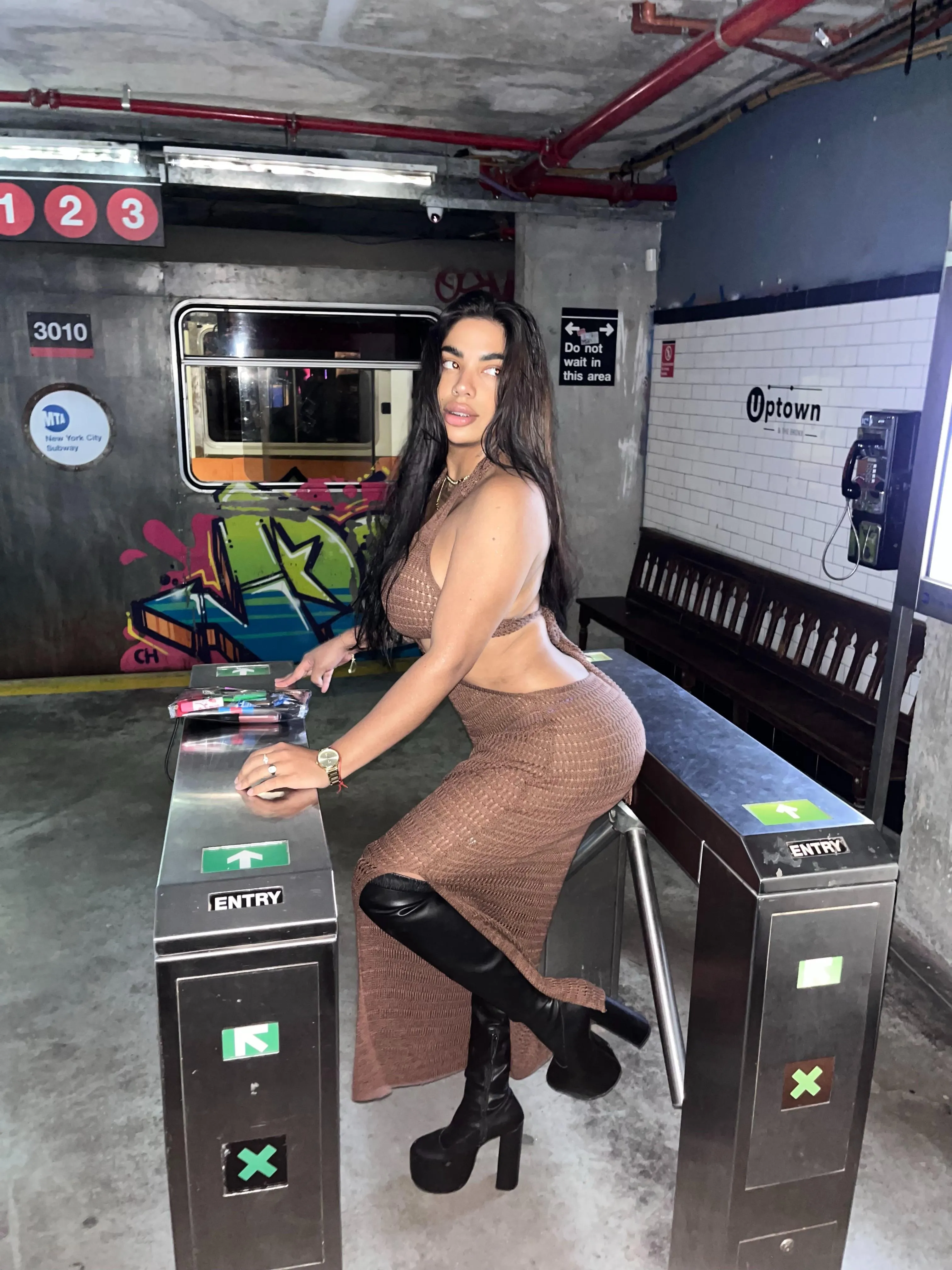 I love outfits with boots!