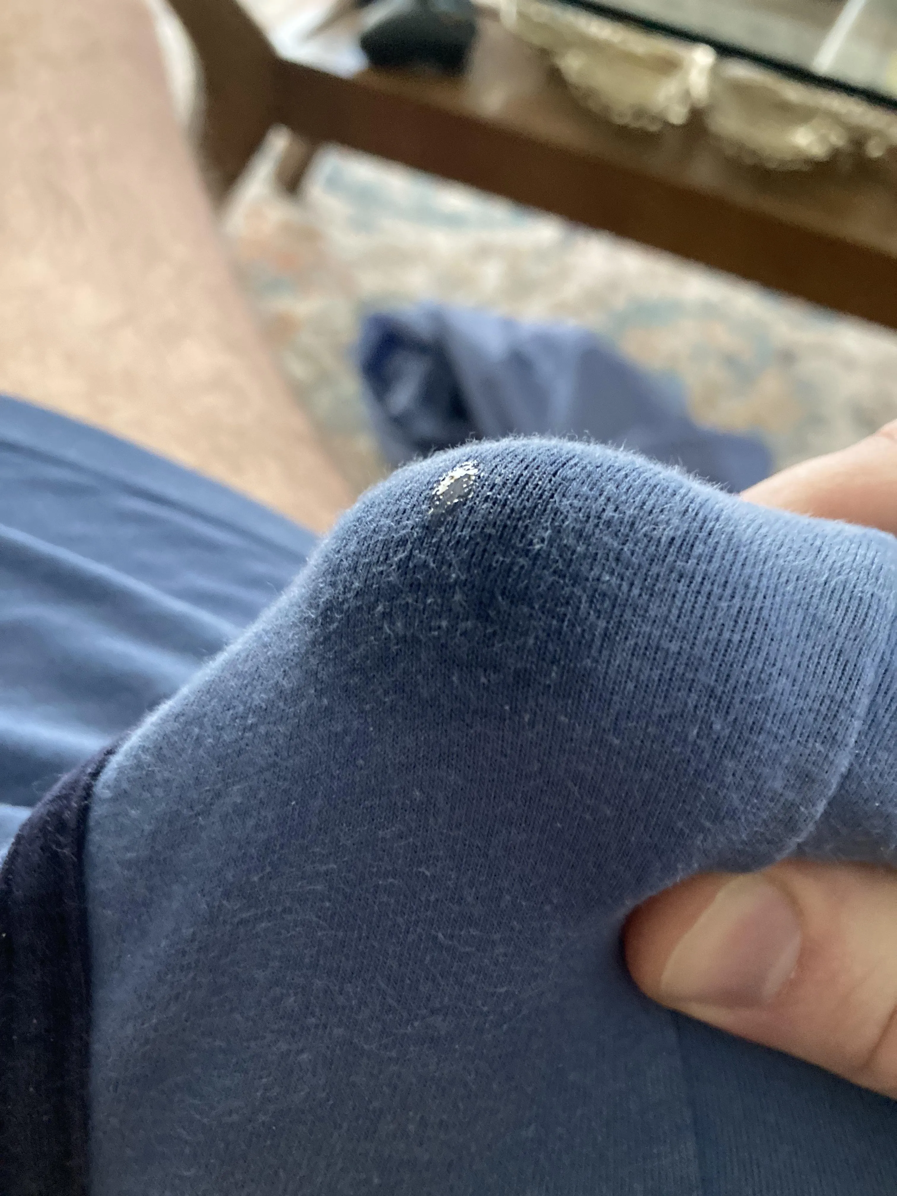 Leaking through my boxer briefs