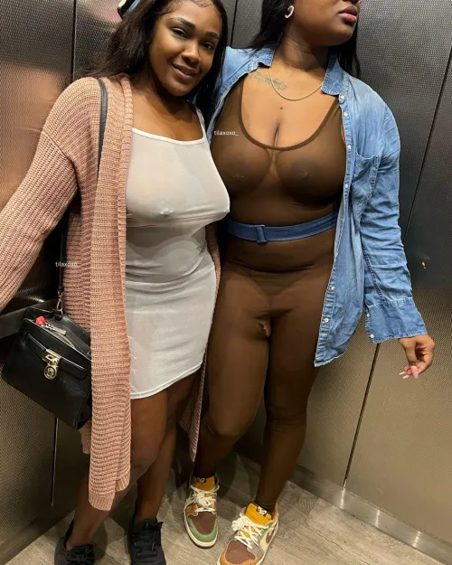 Me and my bestie loves to dress slutty