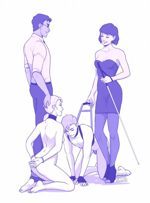 Pets being trained correctly!