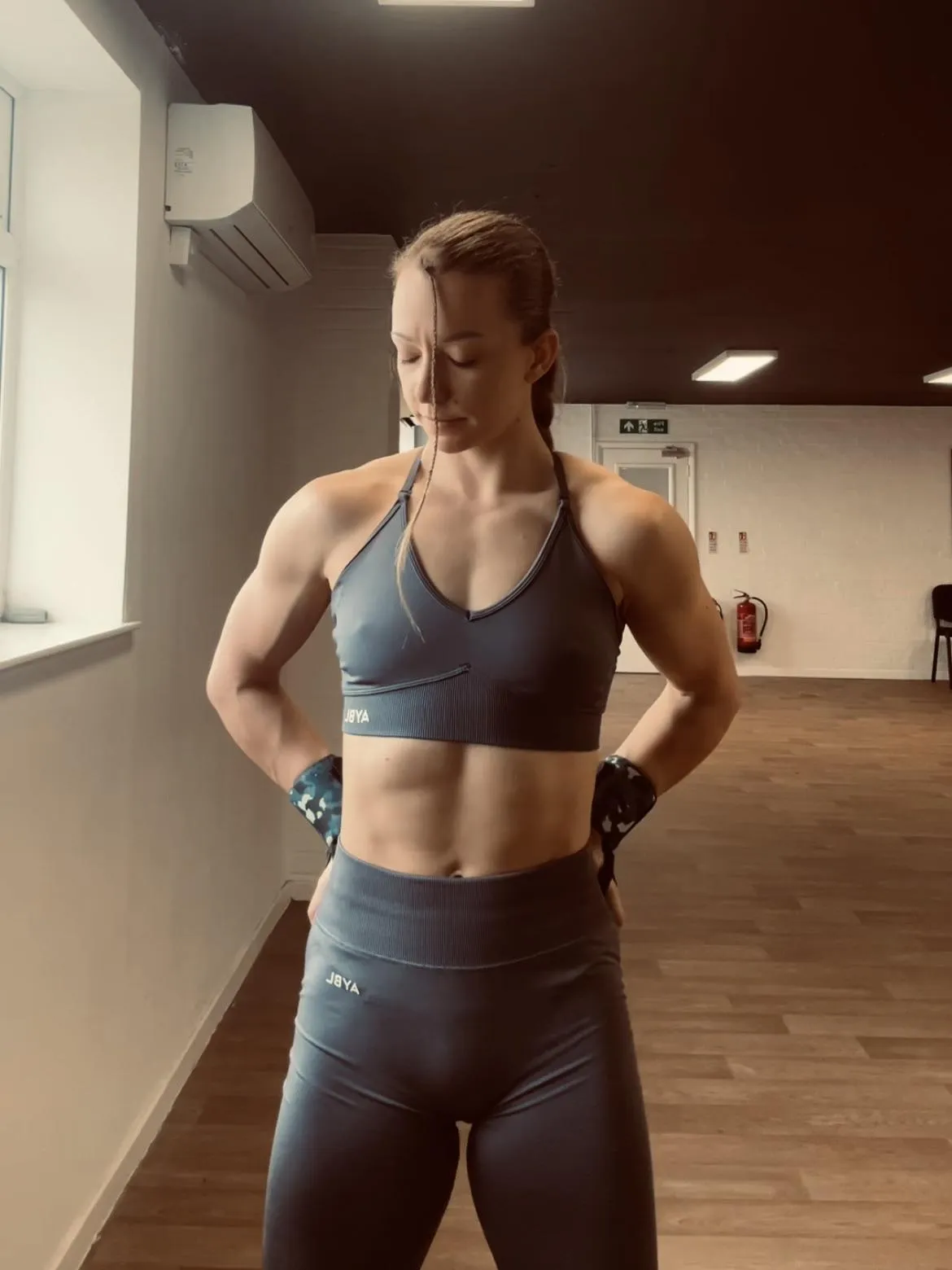 shoulders are desperate for a worship after that workout