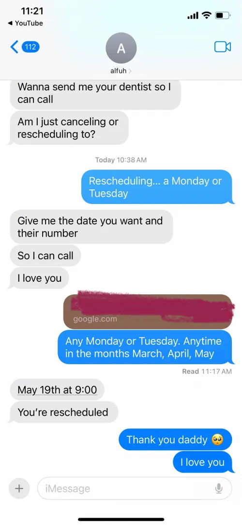 the things daddy does for me 🥺❤️