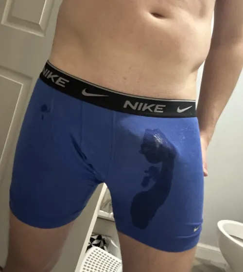 This is a bit more than just a wet “spot” 😈