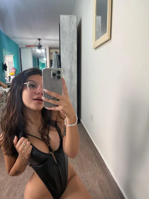 wearing black and it’s a bit tight