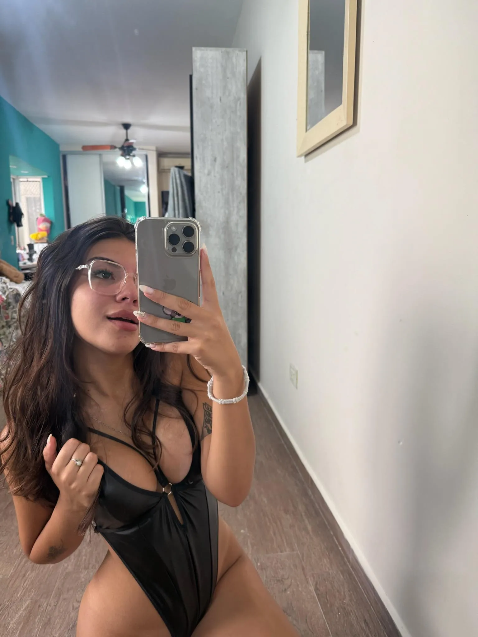 wearing black and it’s a bit tight