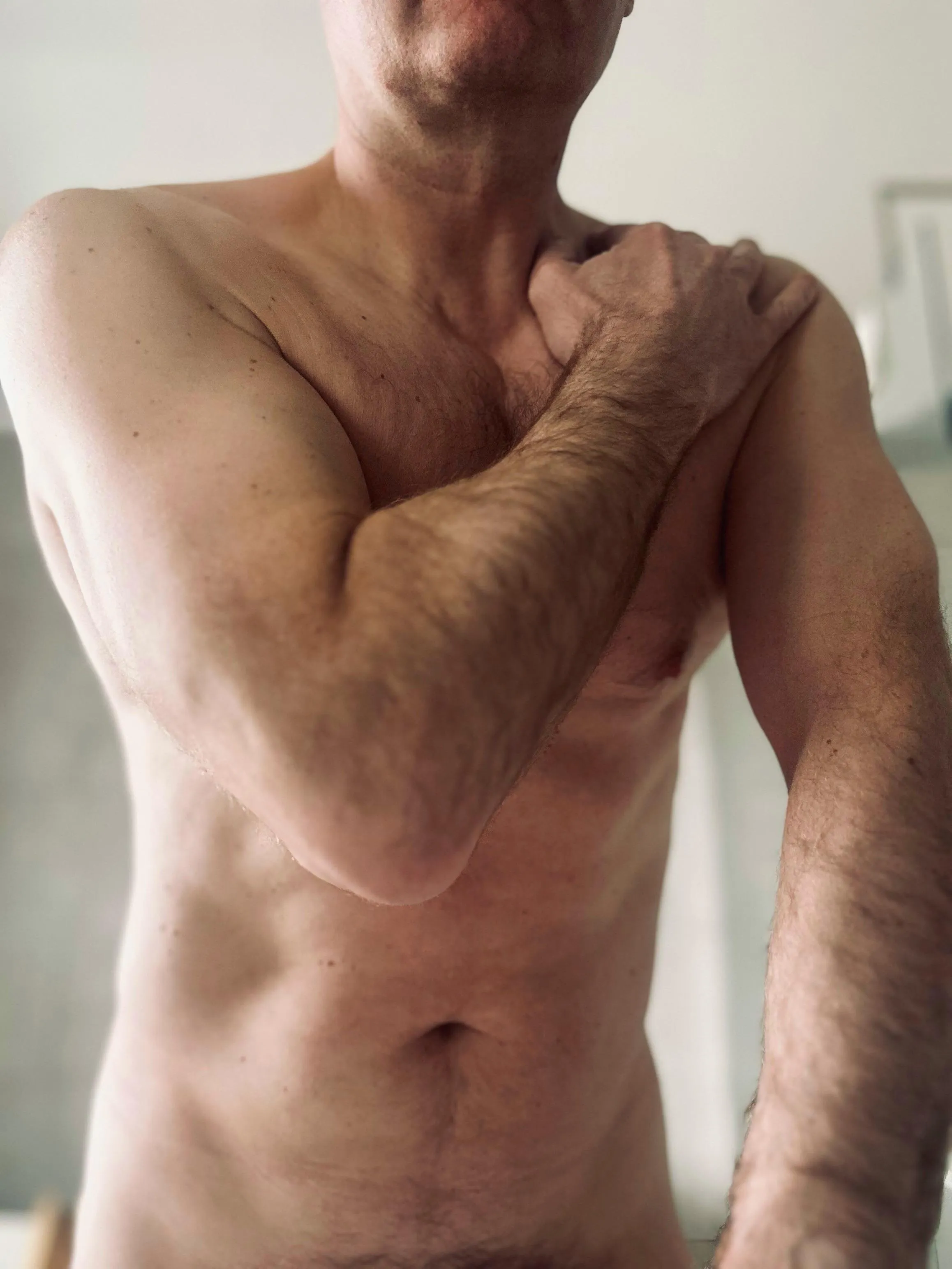 When you’re horny and want to post, but only have time for a shower pic