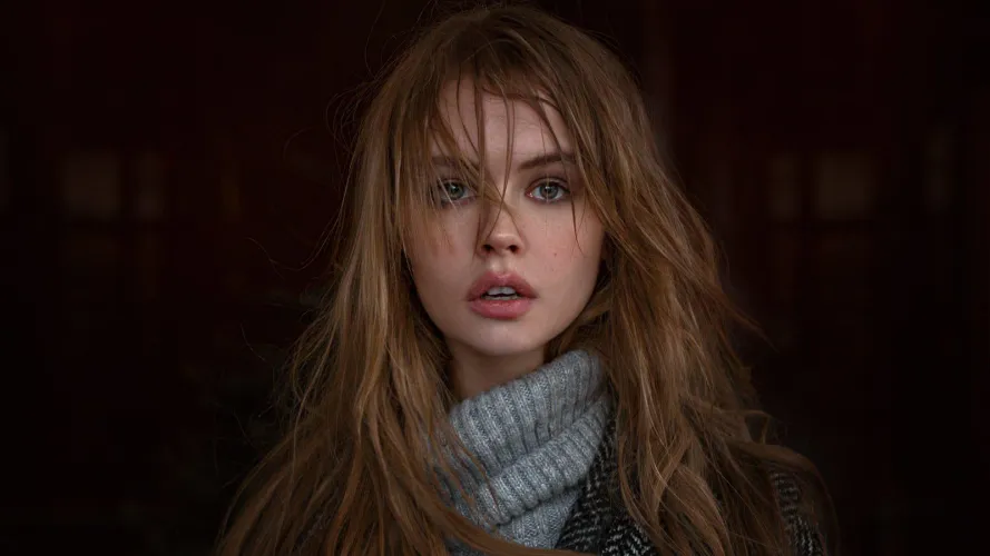 Anastasiya Scheglova, innocent and beautiful portrait
