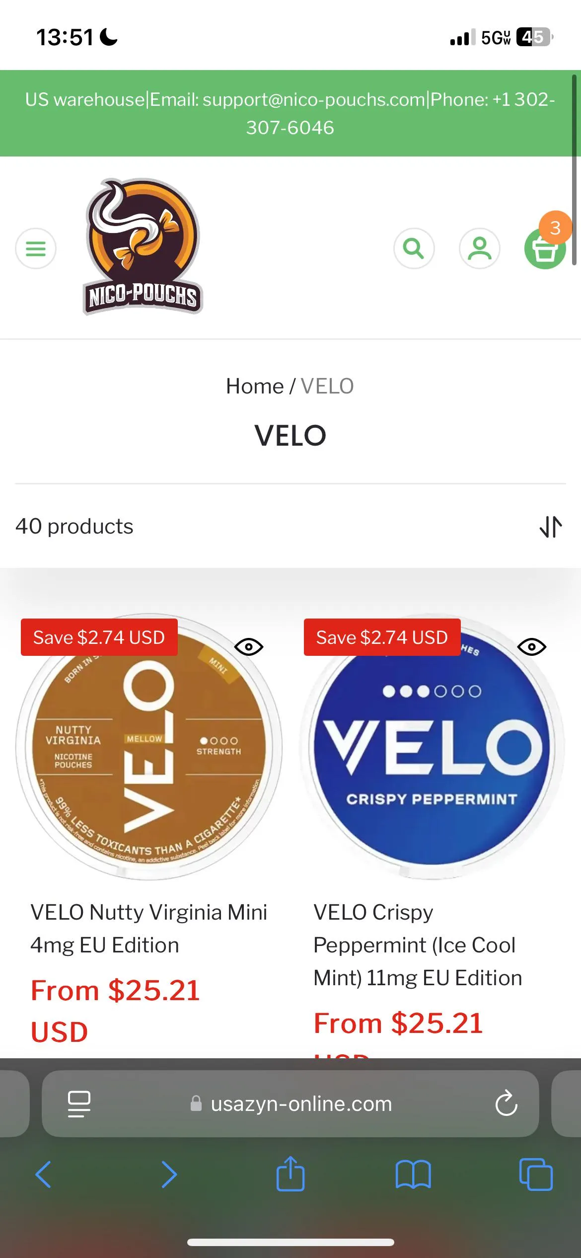 Anyone purchased from Nico-pouches.com  ??