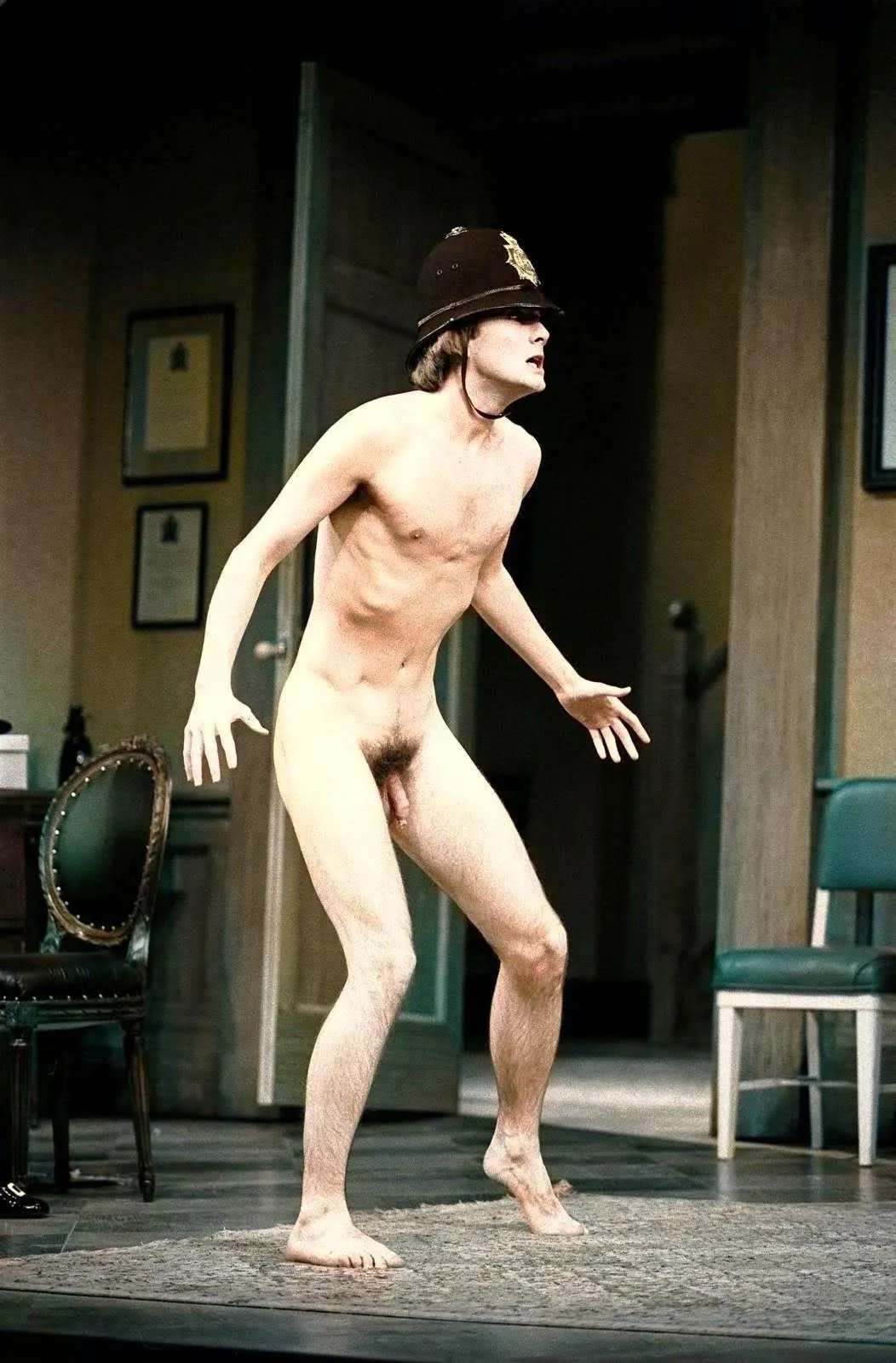 David Tennant showing off