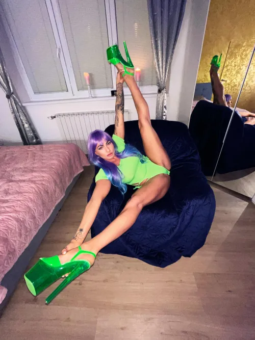 (F) You said spread your legs