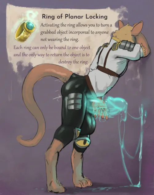 Hear me out. If the ring is taken over by another person, it becomes a legitimate chastity device