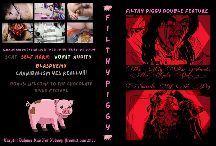Hello Im Back Again This Time To Announce An Actual Film Release Or Should I Say Films Release I Have Collaborated With My Friend Lucyfur Dahmer To Bring You Two Of His Sickening Fetish Performance Art Films On Dvd As A Bonus Feature It Also Includes His